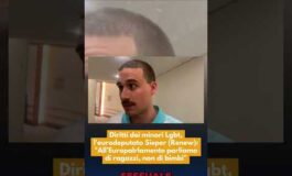 Diritti minori Lgbt leurodeputato Sieper Renew Al Pe parliamo di ragazzi non di bimbi 265x160