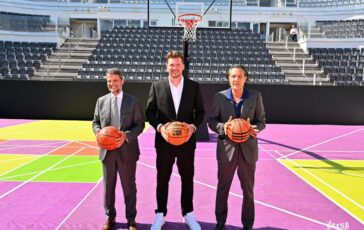 Doncic al Foro Italico canestri sul Centrale per la stella Nba 364x230