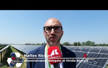Energia Riccieri Viridis ‘a Poviglio fotovoltaico che produce circa 16 GWh lanno di energia 364x230