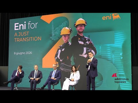Eni presenta rapporto sostenibilità 2025