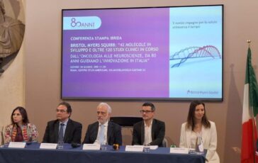 Farmaceutica 80 anni di Bms in Italia 42 molecole in sviluppo e 120 studi clinici in corso 364x230