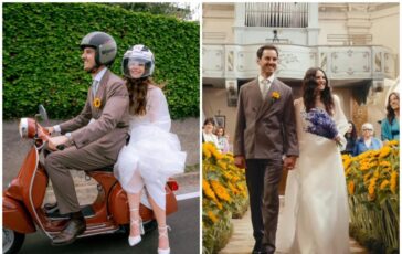 Francesca Michielin si e sposata giro in Vespa come Vacanze romane 364x230