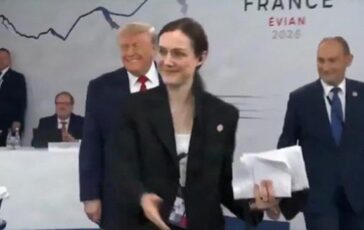 G7 Trump arriva per ultimo alla riunione dei leader Sono il boss 364x230