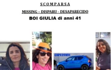 Giulia Boi scomparsa in Sardegna lultimo sms il 27 maggio 364x230