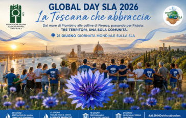 Global day Sla al via iniziative Aisla Toscana a sostegno di 360 famiglie 364x230