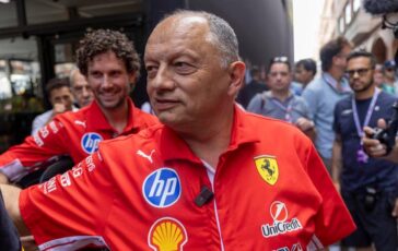 Gp Montecarlo Vasseur torna al box Ferrari dopo il ricovero in ospedale 364x230