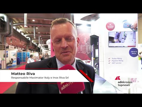 Hydrogen Expo 2026: Riva (Maximator Italy e Inox Riva Srl), ‘celebriamo traguardo di 7 stazioni di