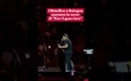 i metallica a bologna suonano la cover di ken il guerriero 2
