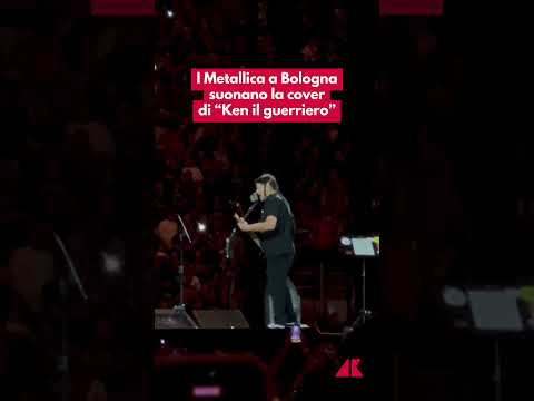 I Metallica a Bologna suonano la cover di "Ken il guerriero"