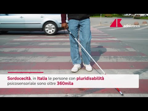 In Italia oltre 360mila persone con sordocecità e pluridisabilità psicosensoriale