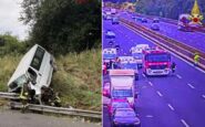 incidente scontro sulla1 a roma sud un morto e due feriti 2