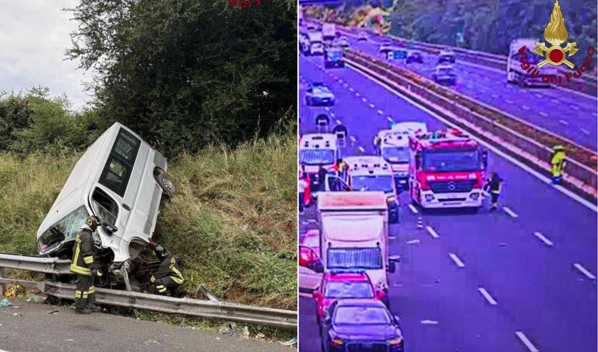 Incidente, scontro sull'A1 a Roma Sud: un morto e due feriti
