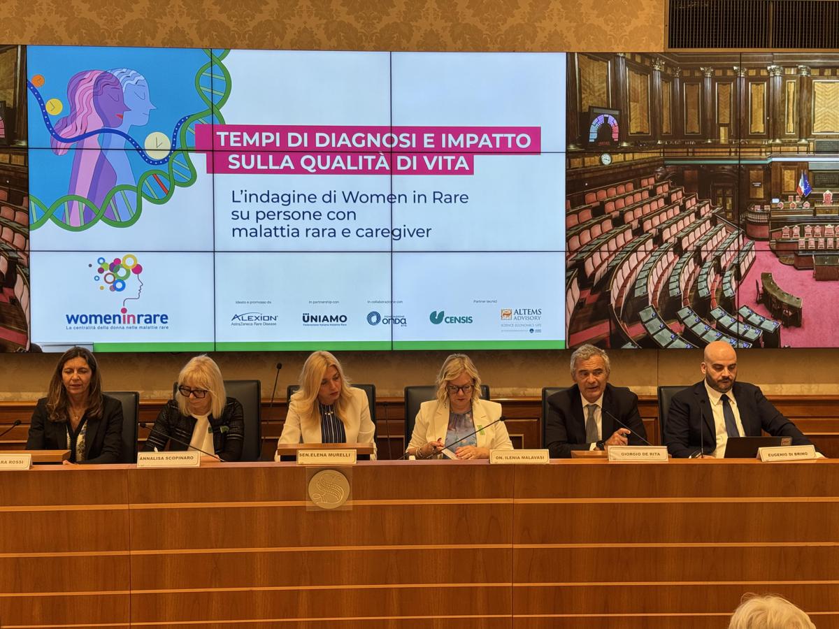 Indagine Woman in rare: "Per le donne 2 anni in più per una diagnosi di una malattia rara rispetto agli uomini"
