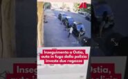 inseguimento a ostia auto in fuga dalla polizia investe due ragazze 3