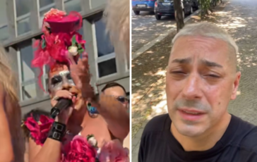 Insulta Salvini sul carro del Milano Pride poi chiede scusa Colpa del caldo 364x230