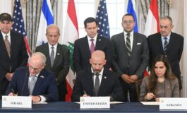 Israele Libano accordo firmato a Washington. Netanyahu Idf restano fino al disarmo di Hezbollah 265x160