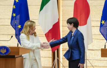 Italia Giappone oggi Meloni incontra premier Takaichi in visita a Roma 364x230