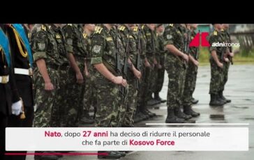 Kosovo Nato annuncia riduzione truppe missione di peacekeeping 364x230