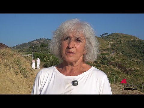 L’attrice Patrizia D’Antona al Rito della Luce a Fiumara d’Arte: “è un progetto artistico che nello