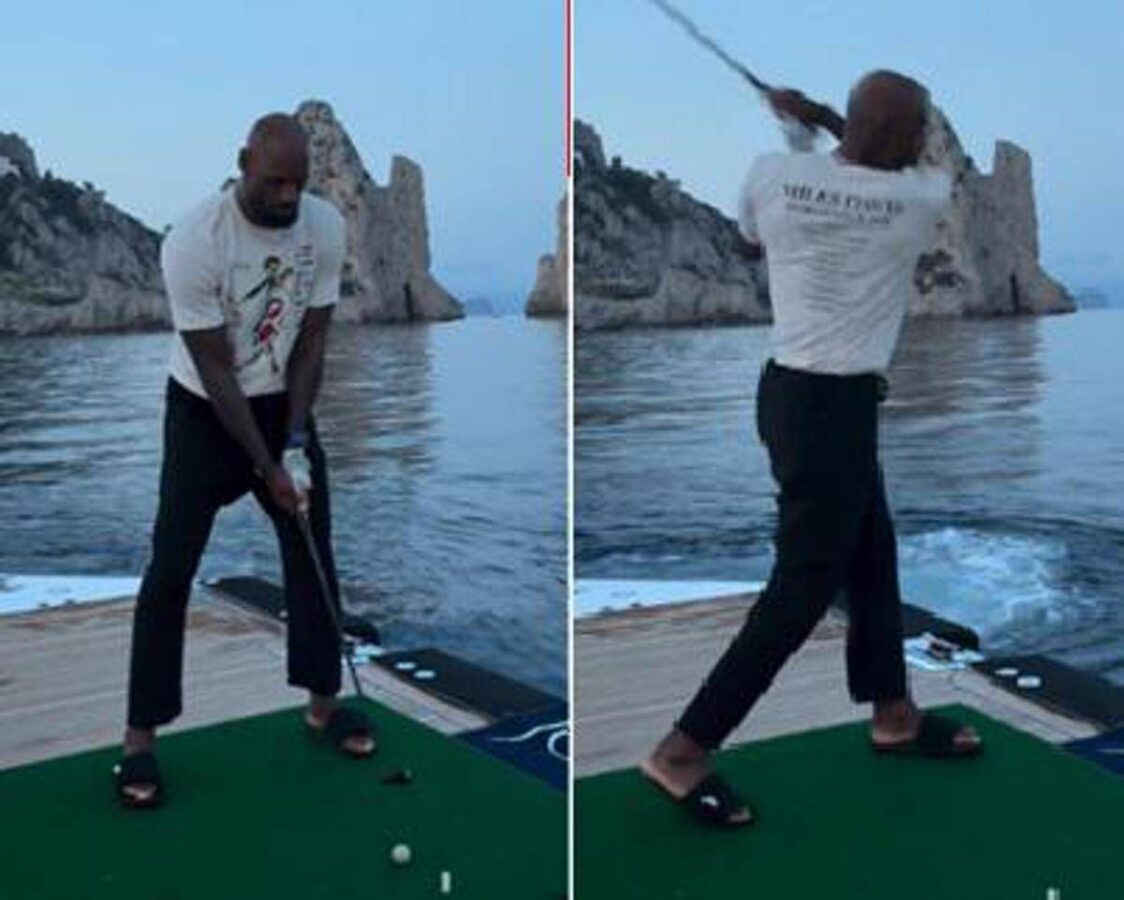 LeBron James gioca a gof... in mare. Il Codacons accusa: "Sta inquinando"