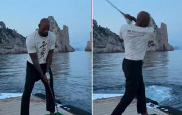 LeBron James versione golfista a Capri le vacanze italiane della superstar 364x230