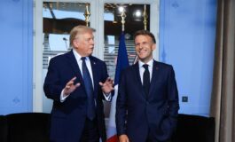 Leader al G7 Trump incontra Macron Stretto di Hormuz sara completamente aperto venerdi 265x160