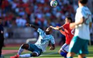 leao espulso nella sfida prima dei mondiali rissa in portogallo cile 2