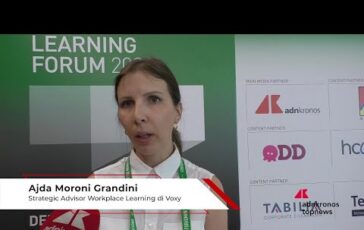 Learning Forum 2026 Moroni Grandini Voxy ‘necessario tradurre ascolto bisogni learner in leva 364x230