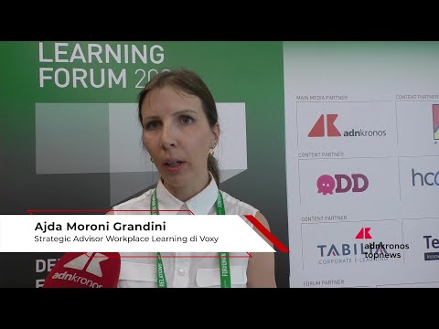 Learning Forum 2026: Moroni Grandini (Voxy), ‘necessario tradurre ascolto bisogni learner in leva