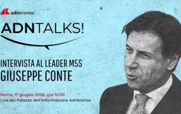 M5S Giuseppe Conte domani alle 12 ospite dellAdnkronos 364x230