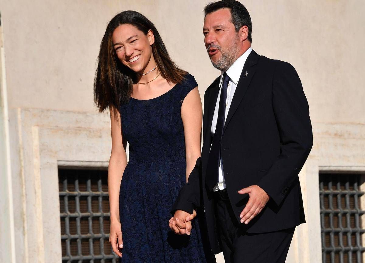 Matteo Salvini e l'idea di un figlio con Francesca Verdini: "Se arriva è il benvenuto"