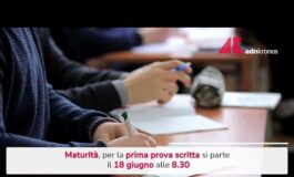 Maturita prima prova scritta il 18 giugno 265x160