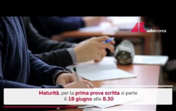 Maturita prima prova scritta il 18 giugno 364x230