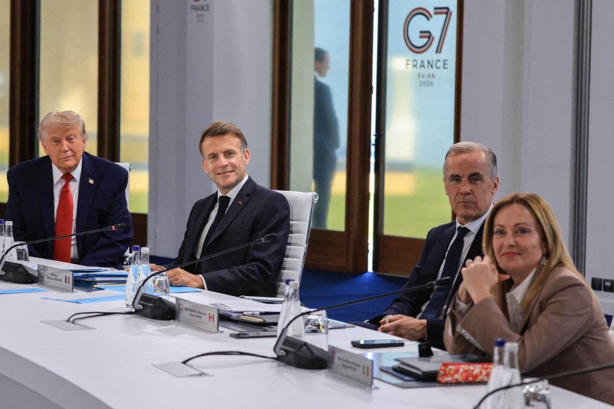 Meloni: "G7 importante, con Trump rapporto immutato". I leader compatti su sostegno a Ucraina