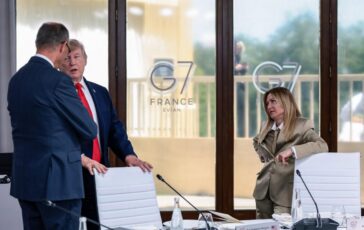 meloni trump lincontro utile il chiarimento al g7 2