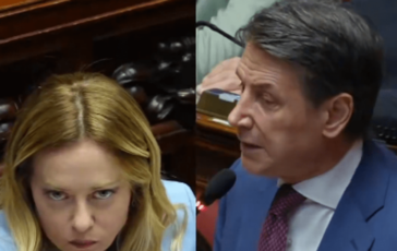 Meloni a Conte Fake news nel video avete montato le mie espressioni ma io non cero 364x230