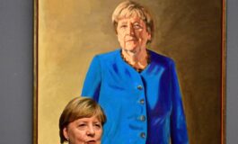 Merkel svela il suo ritratto E strano quando si diventa storia 265x160