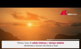 Meteo in arrivo fase di caldo intenso le previsioni 265x160