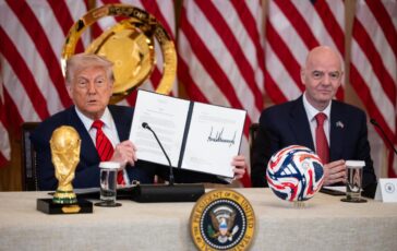 Mondiali Infantino Trump consegnera la Coppa del Mondo insieme a me 364x230