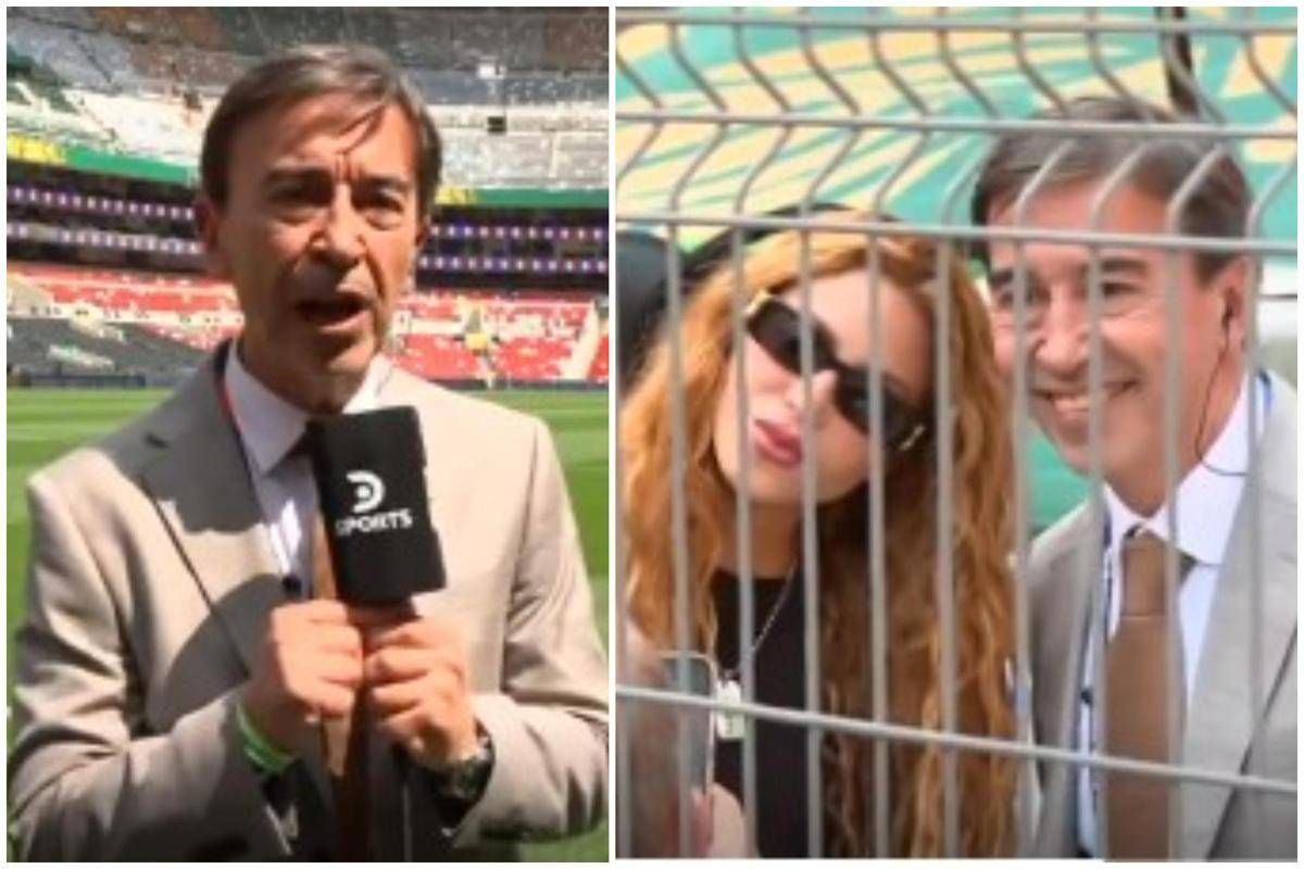 Mondiali, giornalista abbandona la diretta per... un selfie con Shakira