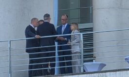 Nato Meloni a Berlino per il vertice E5 summit con Merz Starmer Macron e Tusk 265x160