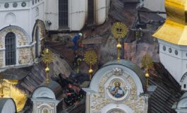 Ondata di raid russi sullUcraina 9 morti e gravi danni a monastero patrimonio Unesco 265x160