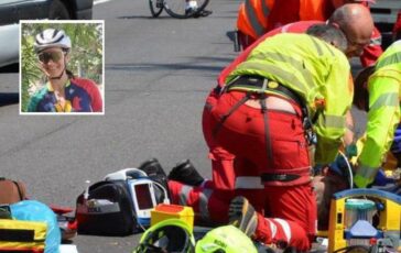 palermo auto travolge gruppo di ciclisti muore una donna 2