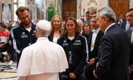 Papa Leone XIV riceve gli atleti del Settecolli Sport medicina per corpo e spirito 265x160
