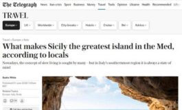 Per Telegraph ora la Sicilia e lisola piu bella del Mediterraneo. Schifani Servizio riparatorio dopo caso Dua Lipa 265x160