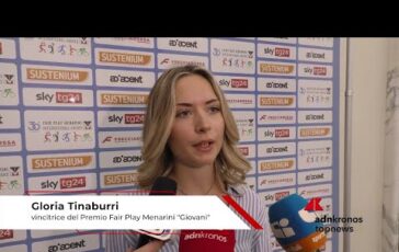 Premio Fair Play Menarini Tinaburri ‘premiata per aver soccorso una donna caduta da cavallo 364x230