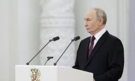 Putin contro Nato e Ue Minaccia russa scusa per giustificare aumento spese militari 265x160