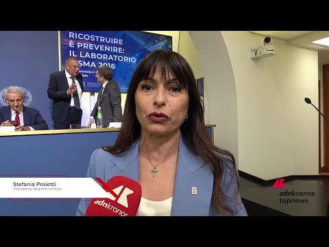 Rapporto Sisma 2016, Proietti: “A breve riapriranno ospedali Norcia e Cascia”