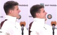 roland garros crampi per mensik in conferenza stampa 2