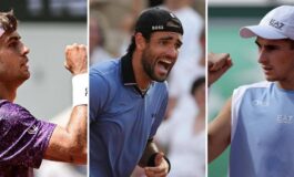 Roland Garros tris azzurro ai quarti Cobolli Berrettini e Arnaldi avanti tutta 265x160